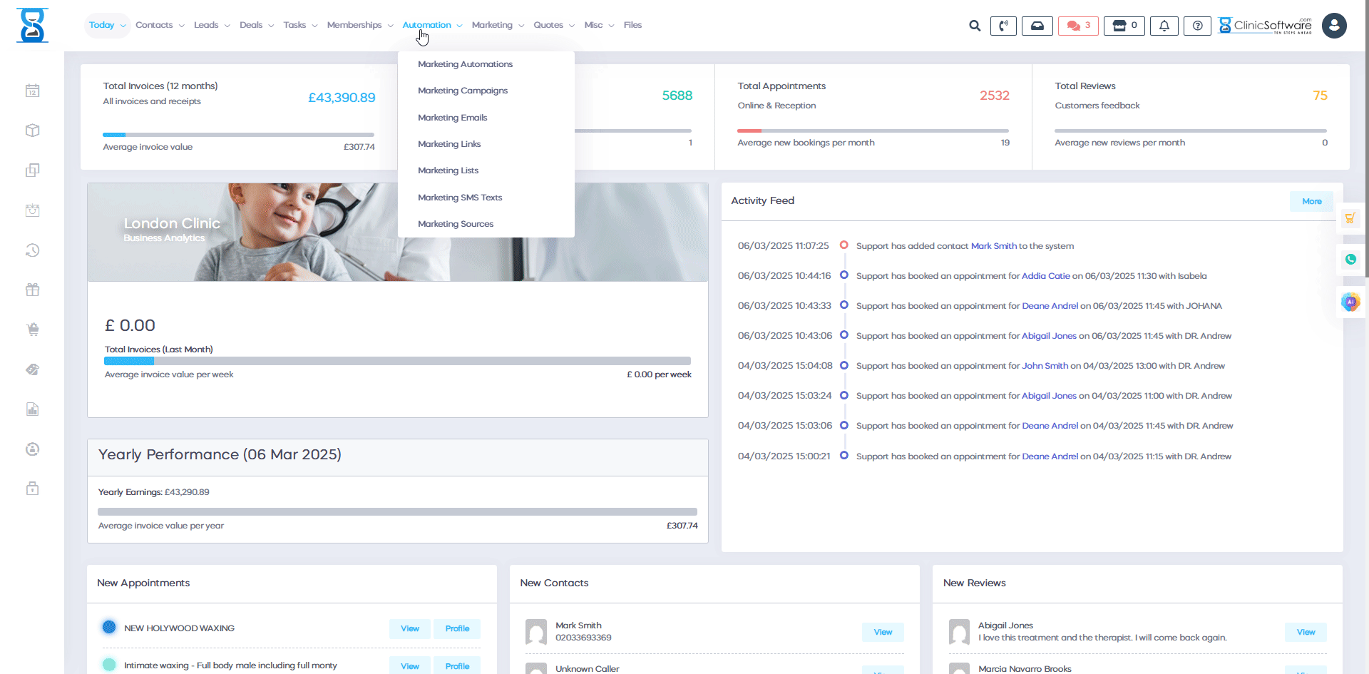Saas Dashboard